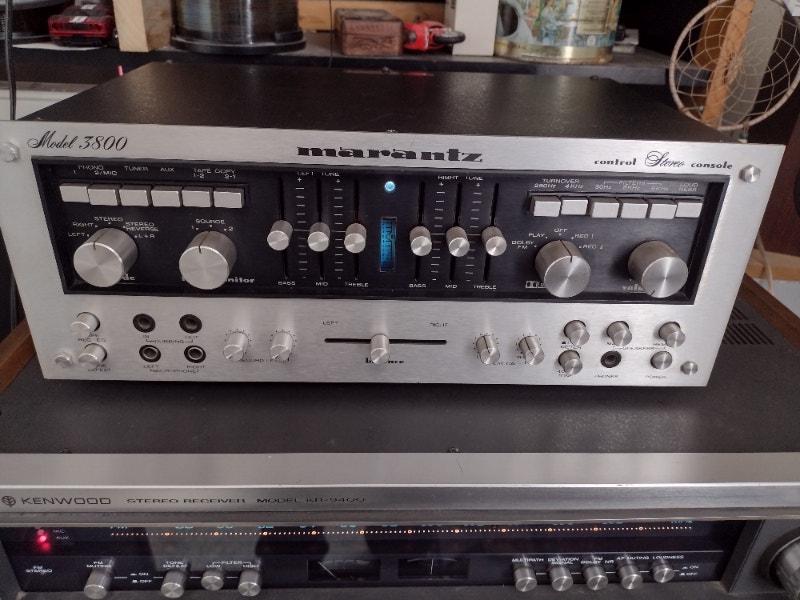 Preamplificateur Marantz 3800 Control Stereo Console Chaînes stéréo