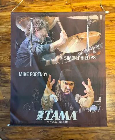 TAMA Simon Phillips/Mike Portnoy Banner, View more