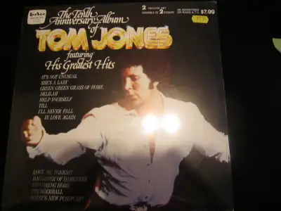 Tenth Anniversary Album of TOM JONES Greatest Hits, View more