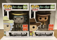 FUNKO POP Rick & Morty Western Convention 2018 #363 #364
