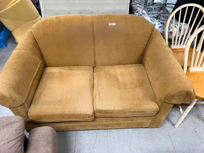 Golden Loveseat, View more