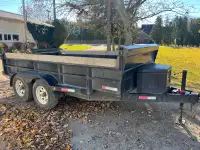 Dump trailer for rent  