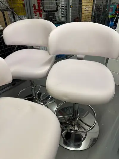 Leather Bar Stools (Set of 3), View more