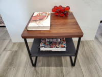 Williams-Sonoma Side Accent Table - Wood and Metal