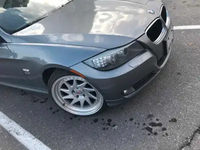 Four used HRE Performance Wheels. Silver finish. Ten-spoke design. little wear. Good condition. 4 Ri...