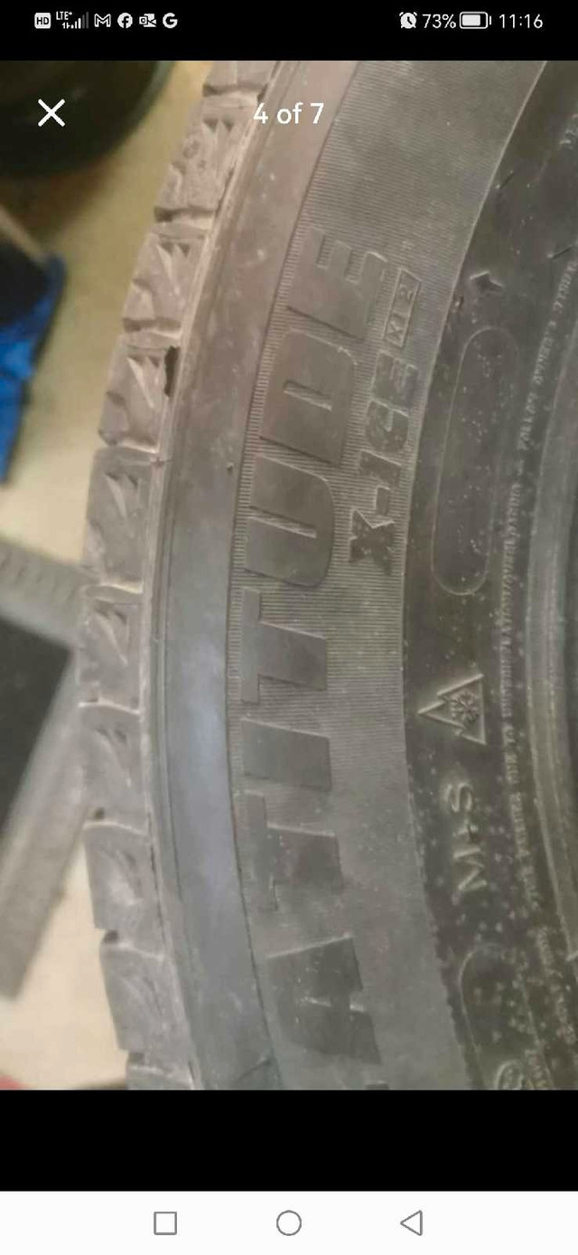 235/65R18 Michelin Latitude X-ice 1x winter tire in Tires & Rims in Ottawa - Image 4