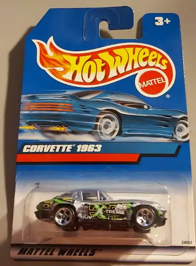 Collector #24093 63 Corvette. Unopen on Card. B24