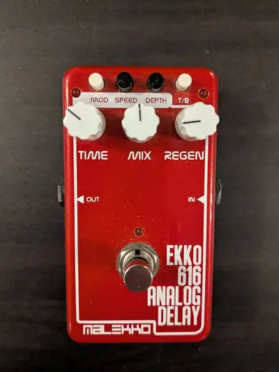 Malekko Ekko 616 Delay pedal, View more