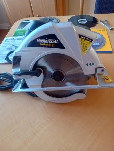 Scie ronde au laser 14A Mastercraft Hawkeye FONCT et +(040226G), View more