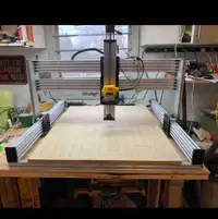 Cnc  40x32 workable area 