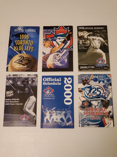 *** POCKET SCHEDULES ~ TORONTO BLUE JAYS MLB / PIRATES/ MAGNETS, View more