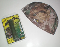 Duck Commander Duck Call and Camouflage Beanie Hat