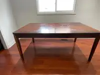 Extendable wooden dining table for sale 