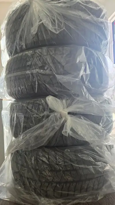 4 Winter tires (off rims) - bought new in Oct 2025 and used lightly for 1 season Barely worn tread c...
