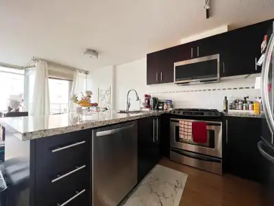 Fully furnished 1br 1bath + balcony for rent in the heart of Richmond. 3 minute walk to Lansdowne Sk...