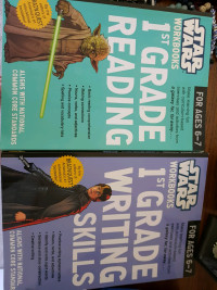 Grade 1 Star wars workbooks