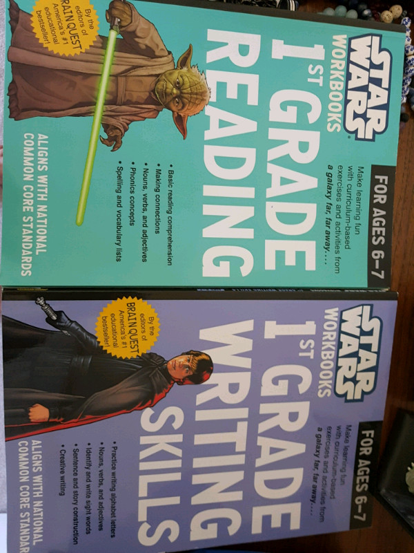 Grade 1 Star wars workbooks in Children & Young Adult in Kingston