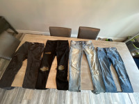 Jeans and men’s pants 