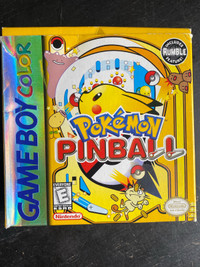  Pokémon pinball Game Boy colour 