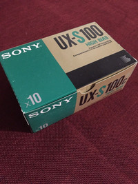 New Sony UX-S 100C Sealed Cassette Lot 