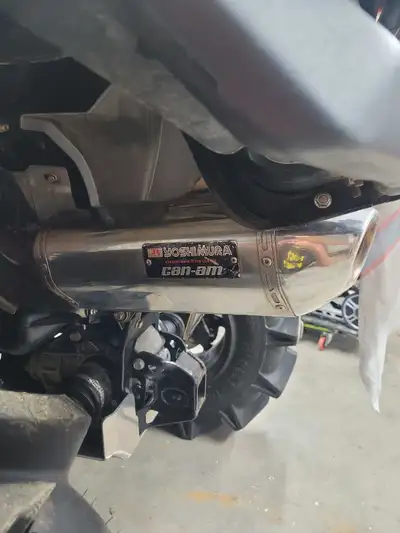 Selling a yoshi for a gen 2 can am outlander came off my 850 will fit 650 and 1000s too asking 600