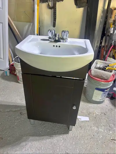Bathroom Vanity with Sink, View more