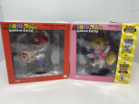 Mario + Rabbids Kingdom Battle Figure - Mario & Princess Peach