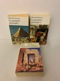 SIMONAY, BERNARD - LA PREMIÈRE PYRAMIDE - COMPLET DES 3 TOMES