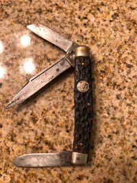 Rare Solingen 3 Blade Pocket Knife