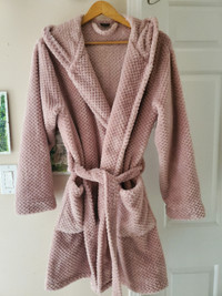 Women's Chenille Robe with hood