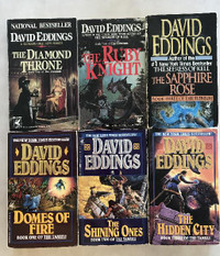 David Eddings books for sale (The Elenium and The Tamuli)