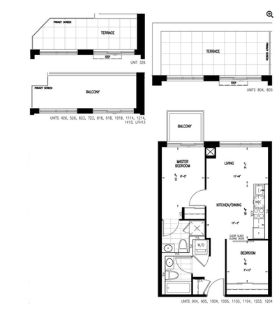 Make King West neighborhood your home. This 2 bed two bath condo at the corner of Richmond/Portland...