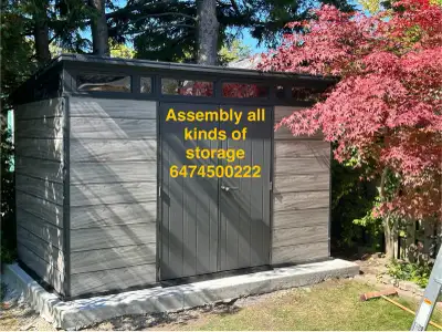 storage shed , View more