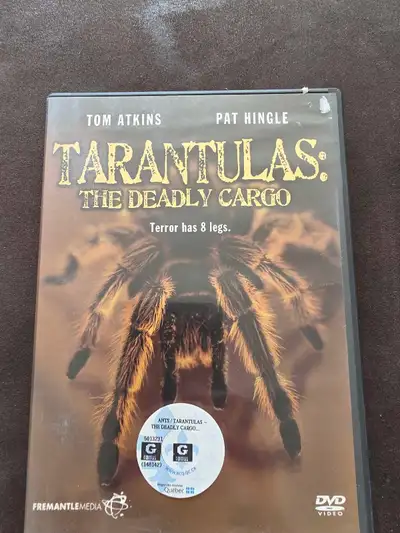 Je vends le DVD « Tarantulas: The Deadly Cargo ». Le DVD est en bon état, offrant une expérience de...