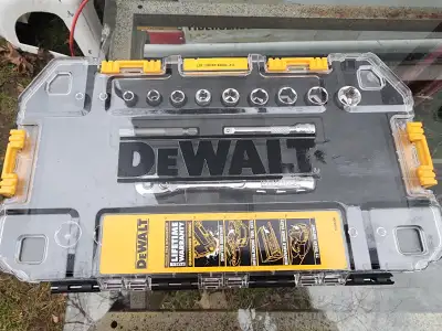 DeWalt 1/4" Drive New Socket Set With Plastic Carrier Case, View more