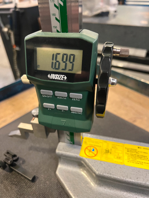Machinist height gage and granite block in Other in Red Deer