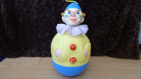 Roly Poly Creepy Clown Toy