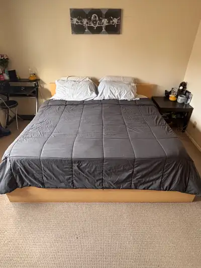 king bed (frame only), View more