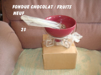 Fondue chocolat