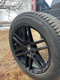 22” winter tire and rim set