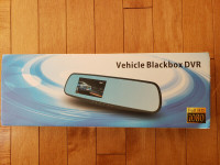 Vehicle blackbox DVR mirror dash camera