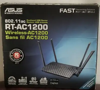 ASUS RT-AC1200G - Wireless ac1200 dual band usb router, View more