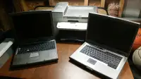 Laptops and Printer