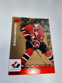 Joe Sakic #/199 2017 Upper Deck Team Canada Juniors Exclusives