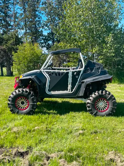 2013 Polaris Razor 900 Xp Super ATV lift kit Turner Eagle axles Evan Walker shocks 32x10-14 Terminat...
