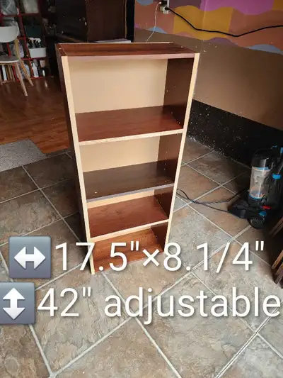 Tall Shelves**adjustable shelves ↔️17.5"×8.1/4"×↕️42", View more