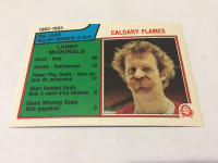 1983-84 O-Pee-Chee #74 Lanny McDonald Calgary Flames Hockey Card