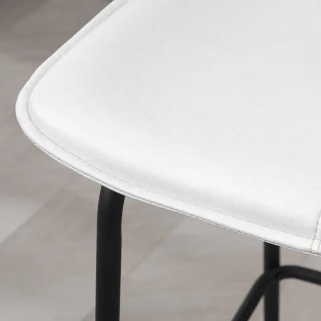 Upholstered Counter Height Bar Chair, Kitchen Stool with Steel  in Chairs & Recliners in Markham / York Region - Image 9