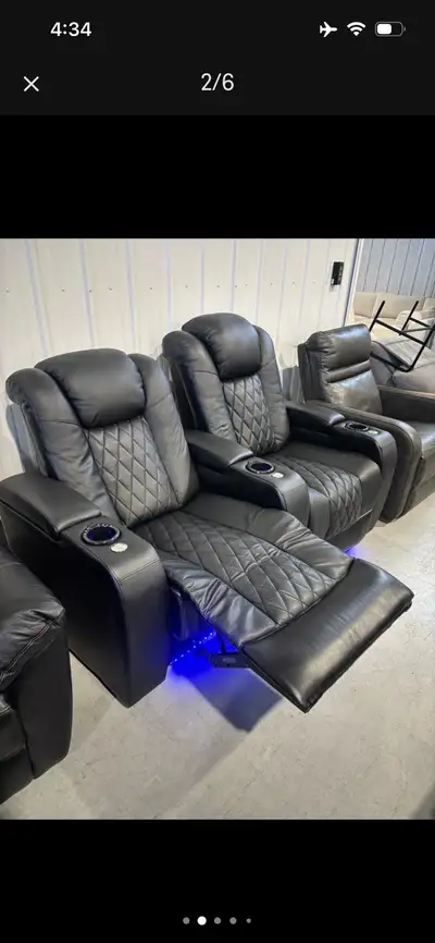 Home Theatre Seats - NEW, View more