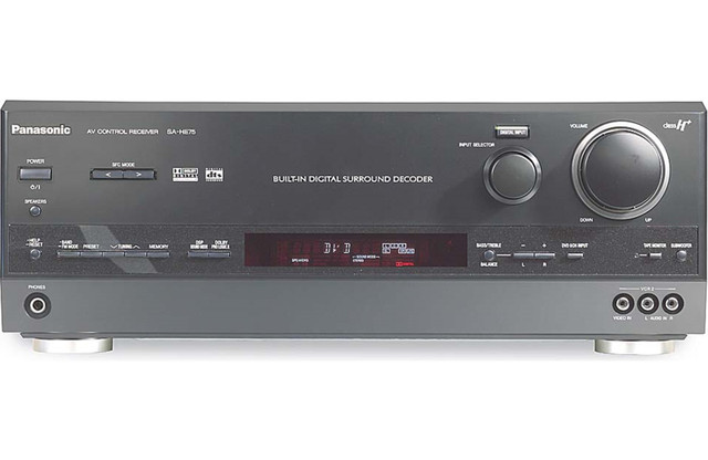 Panasonic AV Receiver SA-HE75 in Stereo Systems & Home Theatre in Sault Ste. Marie